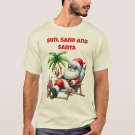 トロピカルクリスマスTシャツ ファミリーTシャツ Tシャツ