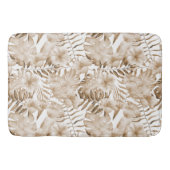 トロピカルクリーム離れフローラ バスマット (正面)