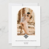 トロピカルクルーズ ハネムーンファンド カップルシャワー 招待状 (裏面)