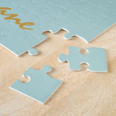 トロピカルクレーン – オレンジ ジグソーパズル (側面)