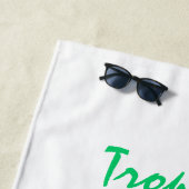 トロピカルクレーン ビーチタオル (インサイチュ)