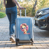 トロピカルグラマー・クイーンステッカー シール (スーツケースインサイチュ)