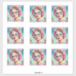 トロピカルグラマー・クイーンステッカー シール