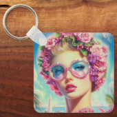 トロピカルグラマー・クイーン キーホルダー (正面)