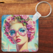 トロピカルグラマー・クイーン キーホルダー (裏面)