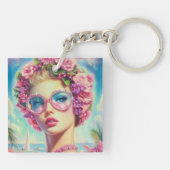 トロピカルグラマー・クイーン キーホルダー (裏面)