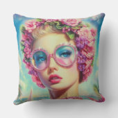 トロピカルグラマー・クイーン クッション (裏面)