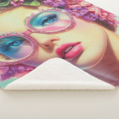 トロピカルグラマー・クイーン シェルパブランケット (3/4)