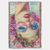 トロピカルグラマー・クイーン スローブランケット (正面縦)