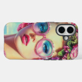 トロピカルグラマー・クイーン Case-Mate iPhoneケース (裏面 (横))