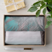 トロピカルグラムピンクアクアブルービーチパームスウィート16 薄葉紙 (ギフト)