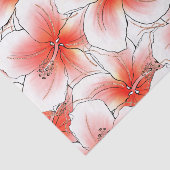 トロピカルグリッターハイビスカスハワイアン 薄葉紙 (詳細)