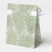 トロピカルグリーンと葉金ゴールドオンセージのテント フェイバーボックス (裏面サイド)