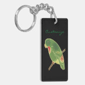 トロピカルグリーンパレーケートサンダー_コーブ キーホルダー (正面左)