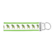 トロピカルグリーンパレーケートサンダー_コーブ リストバンドキーホルダー (鍵右)