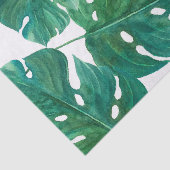 トロピカルグリーンパームリーフハワイアンサマーウェディング 薄葉紙 (詳細)
