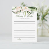 トロピカルグリーンフローラアドバイスカード エンクロージャーカード (スタンド正面)