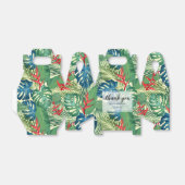 トロピカルグリーンフローラサンキュー フェイバーボックス (折り畳みなし)