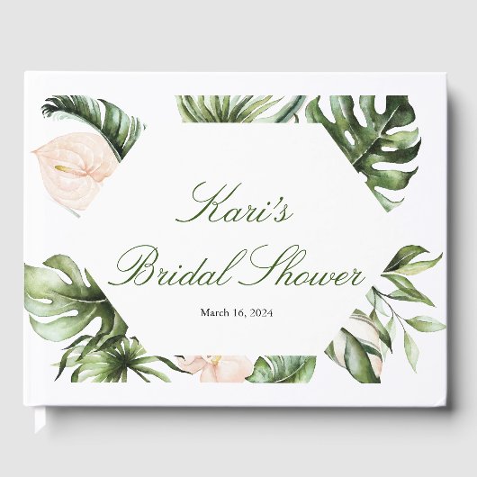 トロピカルグリーンリーゲストブック ゲストブック (正面)