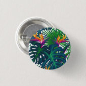 トロピカルグリーンリージャングルパ葉ラダイス  缶バッジ (正面&裏面)