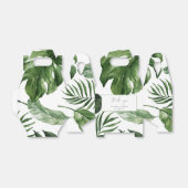 トロピカルグリーン離れウェディングパーティーお気に入り フェイバーボックス (折り畳みなし)