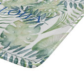 トロピカルグリーン離れズアロハ カッティングボード (角)