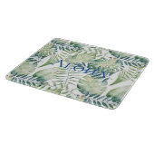 トロピカルグリーン離れズアロハ カッティングボード (角)
