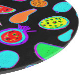 トロピカルグロー爆発 カッティングボード (角)