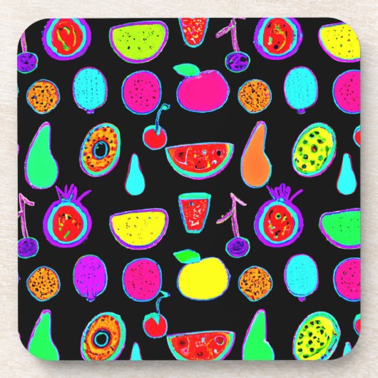 トロピカルグロー爆発 コースター (正面)