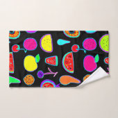 トロピカルグロー爆発 バスタオルセット (ハンドタオル)