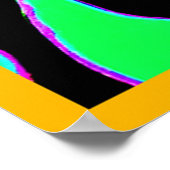 トロピカルグロー爆発 ポスター (角)