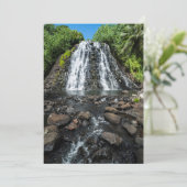 トロピカルケピロヒの滝 サンキューカード (スタンド正面)