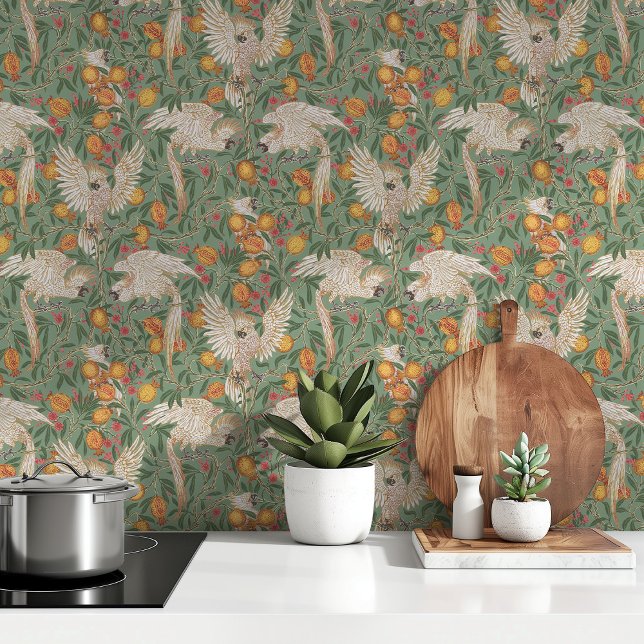 トロピカルコカトゥーガーデン 壁紙 (クリエイターアップロード済み)