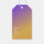 トロピカルコキトレシピドリンクココナッツエッグノグ ギフトタグ (裏面)