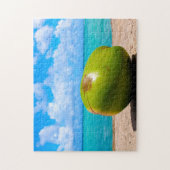 トロピカルココナッツグアム。 ジグソーパズル (縦)