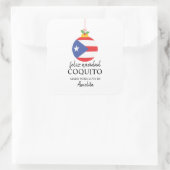 トロピカルココナッツコキートクリスマスドリンク スクエアシール (バッグ)