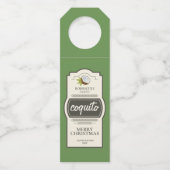 トロピカルココナッツコキートクリスマスドリンク ボトルネックタグ (正面)