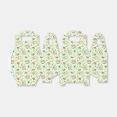 トロピカルココナッツスロッスパターン フェイバーボックス (折り畳みなし)