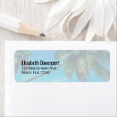 トロピカルココナッツパームツリー ラベル (インサイチュ)