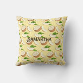 トロピカルココナッツ クッション (裏面)