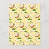 トロピカルココナッツ ポストカード (正面)