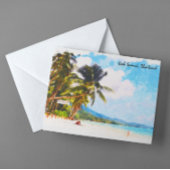 トロピカルコサムイタイビーチパラダイス ポストカード