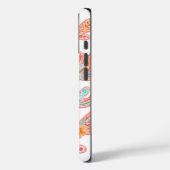 トロピカルコーラルリーフフラワーiPhoneケース Case-Mate iPhoneケース (裏面 / 左)