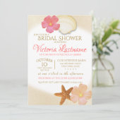 トロピカルゴールデンサンズブライダルシャワー 招待状 (スタンド正面)