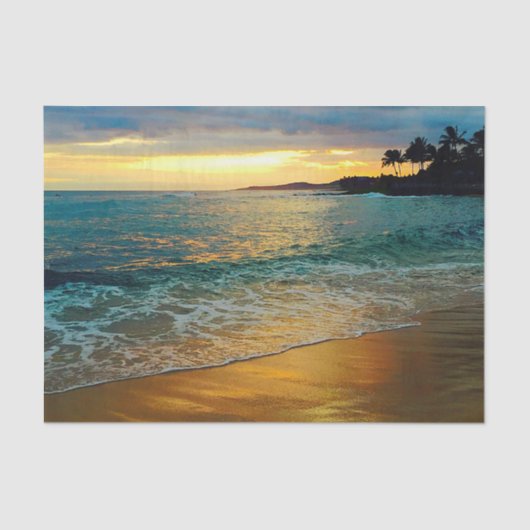 トロピカルゴールデンハワイアンビーチ 薄葉紙 (正面)