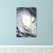 トロピカルサイクロンイマニ キャンバスプリント (インサイチュ (ウッドフロア))