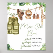 トロピカルサファリジャングルアニマルズマムオサバー ポスター (正面)