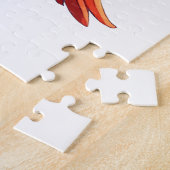 トロピカルサファリパロットマカオフォトグラファー ジグソーパズル (側面)