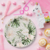 トロピカルサファリプレートラブイズワイルドプレート ペーパープレート (パーティー)