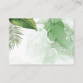 トロピカルサファリベビーエンクロージャカード エンクロージャーカード (裏面)